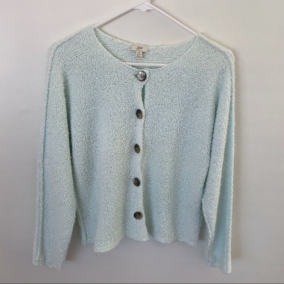 J. Jill Sweaters - J. Jill Mint Green Cardigan Petite Small